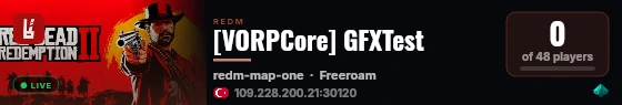[VORPCore] GFXTest live status badge