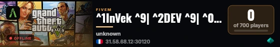 ^1InVek ^9| ^2DEV ^9| ^0discord.gg/InVek live status badge