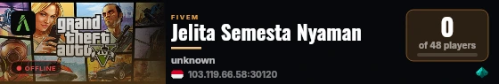 Jelita Semesta Nyaman live status badge