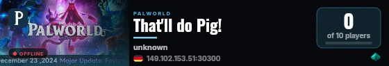 That'll do Pig! live status badge