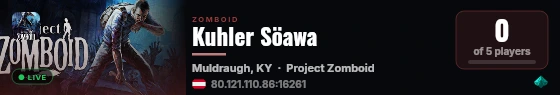 Kuhler Söawa live status badge