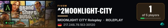 ^2MOONLIGHT-CITY live status badge