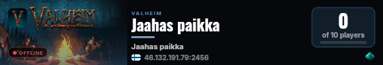 Jaahas paikka live status badge