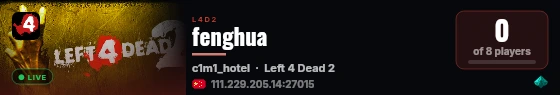 fenghua live status badge