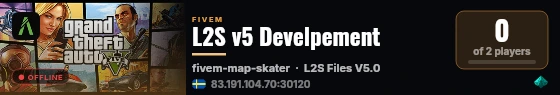 L2S v5 Develpement live status badge