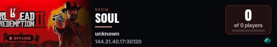 SOUL live status badge