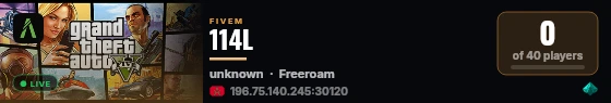 114L live status badge