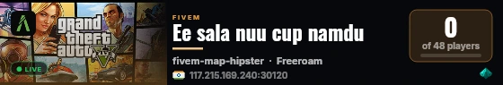 Ee sala nuu cup namdu live status badge