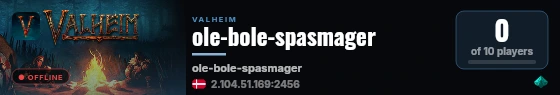 ole-bole-spasmager live status badge