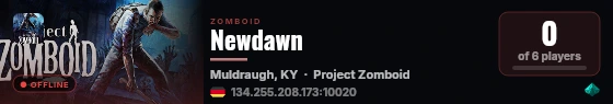 NewDawn live status badge