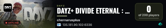 DAYZ+ DIVIDE ETERNAL : QUESTS : GUNS++ : PVPVE #3 live status badge