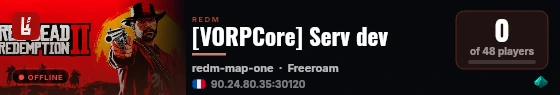 [VORPCore] Serv dev live status badge