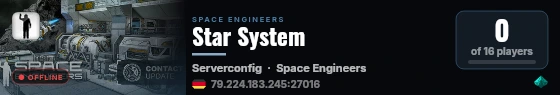 Star System live status badge