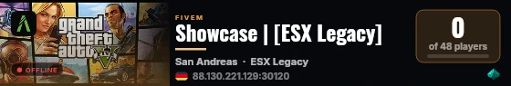 Showcase | [ESX Legacy] live status badge