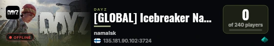 [GLOBAL] Icebreaker Namalsk * PvE Guns PvP High FPS Events #3 live status badge