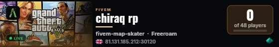 chiraq rp  live status badge