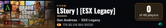 LStory | [ESX Legacy] live status badge