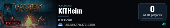 KITHeim live status badge