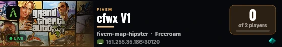 cfwx V1 live status badge