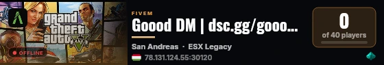 Goood DM | dsc.gg/goooddm | Hamarosan V2! live status badge