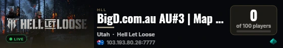 BigD.com.au AU#3 | Map Voting | discord.gg/bigd live status badge
