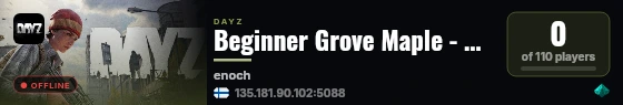 Beginner Grove Maple - Pvp - Pve - Events - Quests & Loot live status badge