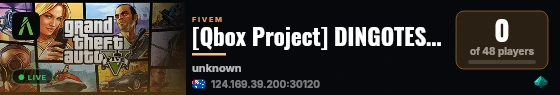 [Qbox Project] DINGOTESTSERVER live status badge