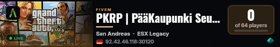 PKRP | PääKaupunki Seutu live status badge