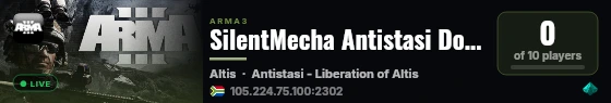 SilentMecha Antistasi Docker live status badge