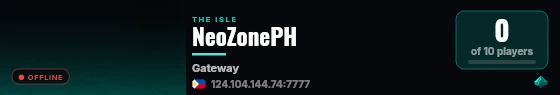 NeoZonePH live status badge