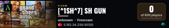 [^1SH^7] SH GUN live status badge