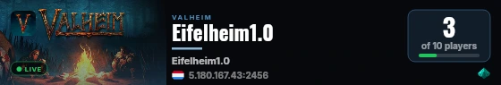 Eifelheim1.0 live status badge