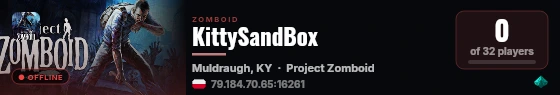 KittySandBox live status badge