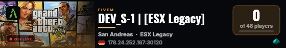 DEV_S-1 | [ESX Legacy] live status badge