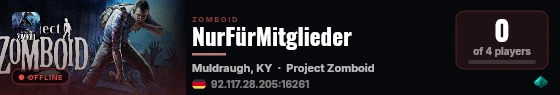 NurFürMitglieder live status badge