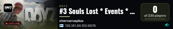 #3 Souls Lost * Events * Survival * High Loot #4 live status badge