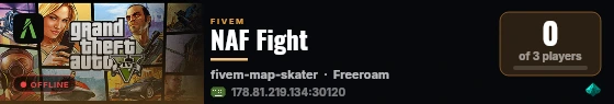 NAF Fight live status badge