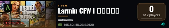 Larmin CFW I لارمن live status badge