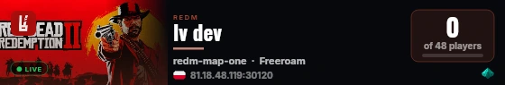 lv dev live status badge