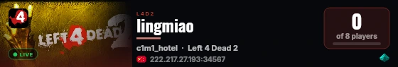 lingmiao live status badge