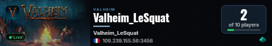 Valheim_LeSquat live status badge