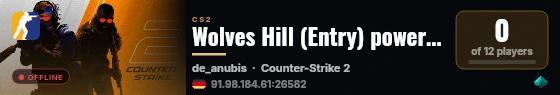 Wolves Hill (Entry) powered by PRACC.COM live status badge