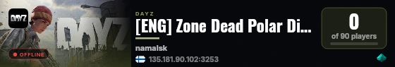[ENG] Zone Dead Polar Divide - PvP Guns+ Casual Loot++ Events live status badge