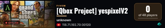 [Qbox Project] yespixelV2 live status badge