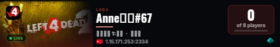 Anne云服#67 live status badge