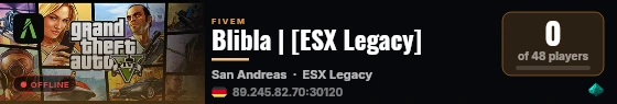 Blibla | [ESX Legacy] live status badge
