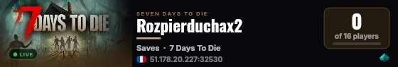 Rozpierduchax2 live status badge