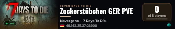 Zockerstübchen GER PVE live status badge