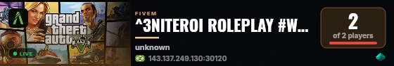 ^3NITEROI ROLEPLAY #Wipou 🌈 live status badge
