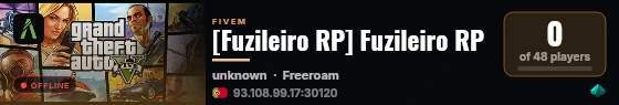 [Fuzileiro RP] Fuzileiro RP live status badge